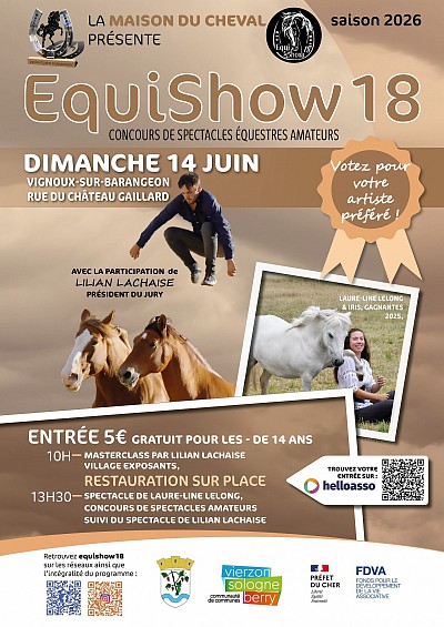 affiche equishow18- 2026