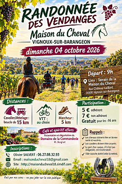 RANDO DES VENDANGES 2026